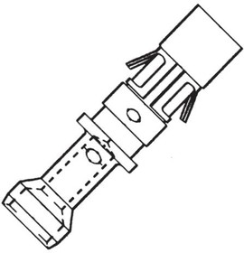 RC20M12D28, Contact SKT 16 Size Crimp ST Cable Mount 20-22AWG Bulk
