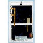 Дисплей (экран) в сборе с тачскрином для Acer Iconia One 7 B1-740 черный с белой ...