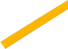 55-0802, Трубка термоусаживаемая ТУТ 8,0/4,0мм, желтая, упаковка 50 шт. по 1м,