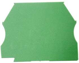 Фото 1/4 NPP AVK 2,5-10 (зеленый), 444122 Концевой сегмент на клеммники AVK(2,5-10)/ AVK RD (2,5-4)