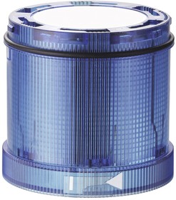 647.510.75, Blue Blinking, Steady Effect Beacon for Use with KombiSIGN 72 Stacking Unit, 24 V ac/dc, LED Bulb, AC, DC, IP65
