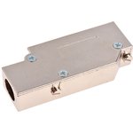 MHDCMR25-ULP, MHDCMR Series Zinc Right Angle D Sub Backshell, 25 Way, Strain Relief