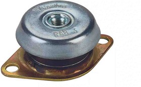 10-00179, Novibra Circular M12 Anti Vibration Mount with 105kg Compression Load