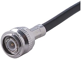 11_TNC-50-3-116/133_NE Series, Plug Cable Mount TNC Connector, 50Ω, Crimp Termination, Straight Body