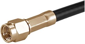 Фото 1/3 11_SMA-50-3-6/111_NH Series, Plug Cable Mount SMA Connector, Crimp Termination, Straight Body