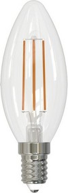Светодиодная лампа LED-C35-5W/ 3000K/E14/CL/SLF UL-00008324
