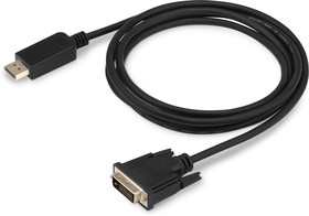 Фото 1/3 Кабель аудио-видео Buro 1.1v DisplayPort (m)/DVI-D (Dual Link) (m) 2м. позолоч.конт. черный (BHP DPP_DVI-2)