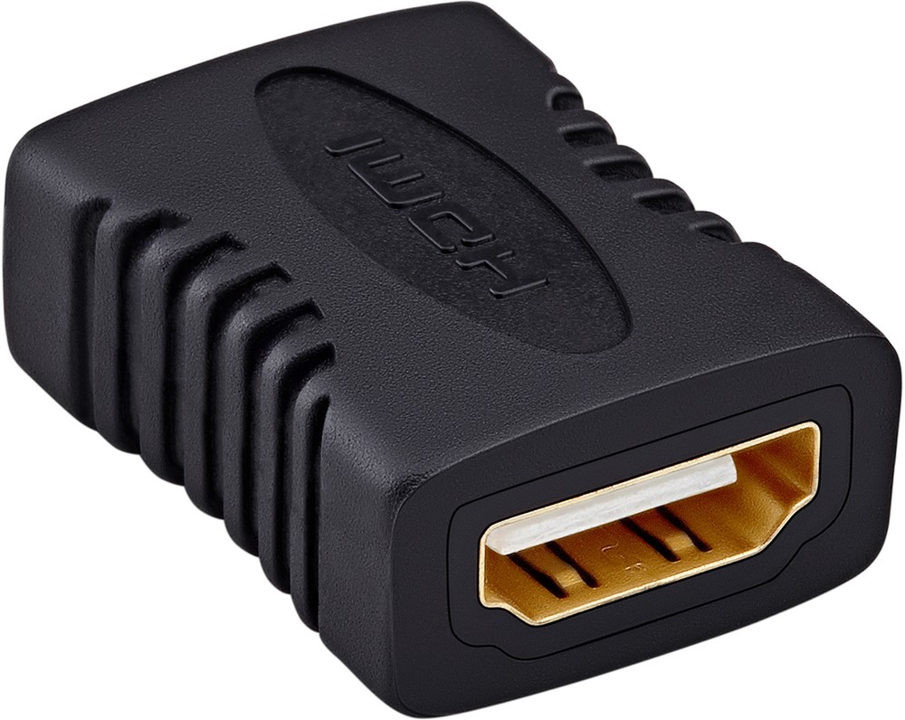 Адаптер аудио-видео Buro HDMI (f)/HDMI (f) черный (BHP-ADP-HDMI-1.4) |  купить в розницу и оптом