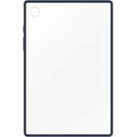 Чехол Samsung для Samsung Galaxy Tab A8 Clear Edge Cover полиуретан прозрачный/синий (EF-QX200TNEGRU)