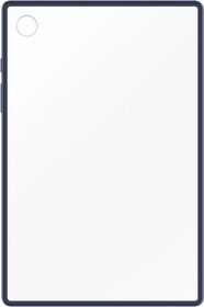 Фото 1/10 Чехол Samsung для Samsung Galaxy Tab A8 Clear Edge Cover полиуретан прозрачный/синий (EF-QX200TNEGRU)