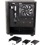 Корпус Hiper DCB черный без БП ATX 5x120mm 5x140mm 1xUSB2.0 1xUSB3.0