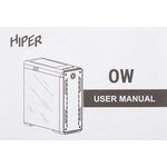 Корпус Hiper OW белый без БП ATX 2x120mm 2xUSB2.0 1xUSB3.0