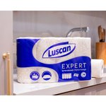 5079843, Полотенца бумажные Luscan Expert 3сл с тиснением и перф 4шт/уп