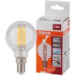 Лампа светодиодная филаментная LS CL P60D 5W/840 FIL E14 230В OSRAM 4058075230446