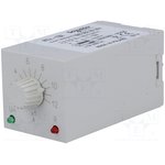 RTX-132 220/230 12SEK, Реле времени, 1-12с, DPDT, 230ВAC/5А, Uпит ...