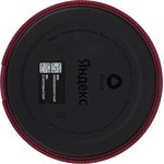 Умная колонка Yandex Станция Мини с часами Алиса красный 10W 1.0 BT 10м (YNDX-00020R)