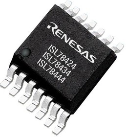 ISL78424AVEZ-T7A, MOSFET Driver, AEC-Q101, High Side, 8V to 18V Supply, 4A Out, 45ns Delay, HTSSOP-14