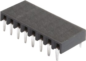 M20-7890846, Socket; pin strips; female; 2.54mm; PIN: 8; THT; on PCBs; tinned