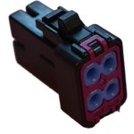 04R-JWPS-VKLE-DX-A, JWPS Female Connector Housing, 4mm Pitch, 4 Way, 2 Row