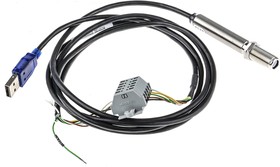 Фото 1/5 RSCCSLT15SFCB1K V Output Signal USB Infrared Temperature Sensor, 1m Cable, -20°C to +350°C