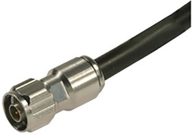 11_N-50-7-82/133_NE, RF Connector, N-Type, Brass, Plug, Straight, 50Ohm, Clamp Terminal
