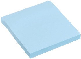 Блок с липким краем 76x76 мм 80 листов, пастель голубой 5491845