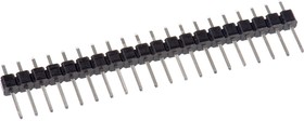 Фото 1/2 M20-9992046, Pin Header, Board-to-Board, 2.54 мм, 1 ряд(-ов), 20 контакт(-ов), Сквозное Отверстие, Серия M20