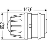 1KL 009 486-001, Модуль-фара дальнего света D 50мм Premium (Hella)