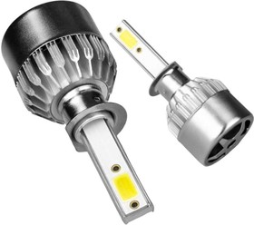 Фото 1/5 Светодиодные лампы LED для авто C6 H1 18Вт 12В лампочки для автомобилей в фары , комплект 2шт C6-H1