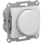 Glossa Белый Светорегулятор (диммер) повор-нажим LED RC 400Вт механизм | ...