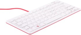 Фото 1/2 RPI-KEYB (IT)-RED/WHITE, Development Kit Accessory, Official Raspberry Pi Keyboard, Red/White, Italian Layout, Wired