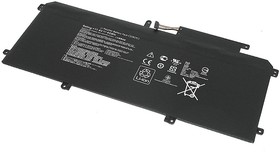 Фото 1/2 Аккумуляторная батарея для ноутбука Asus UX305 (C31N1411) 11.4V 45WH черная