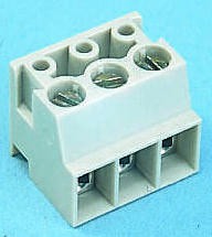 25.602.2253.0, 8142 Series PCB Terminal Block, 2-Contact, 5mm Pitch, Cable Mount, 1-Row, Screw Termination