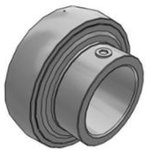 Bearing Unit Insert 40mm ID 80mm OD YAR 208-2RF