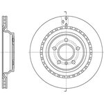 61636.10, Диск торм. задн.вент.[330x22] 5 отв.