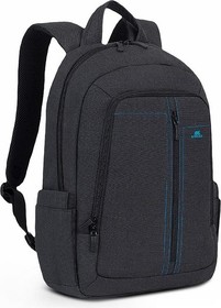 Фото 1/3 Рюкзак для ноутбука RIVACASE Laptop Canvas Backpack black, 15.6 7560black