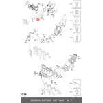 93177469, ШЛАНГ КЛАПАНА РЕЦИРКУЛЯЦИИ 13DT