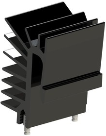 694-100, HEAT SINK W/CLIP, ALUM ALLOY, TO-247