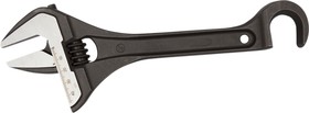 33H, Adjustable Spanner, 254 mm Overall, 46mm Jaw Capacity, Metal Handle