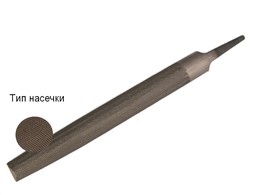 WOLFSTAR Напильник полукруглый 400№2 У12 fl54002