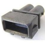 10717465, 2 Way Black 4.8 Sealed Male Connector