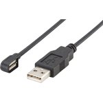 L99-029-1500, USB 2.0 Cable, Male USB A to Female Magnetic Rectangular Magnetic ...