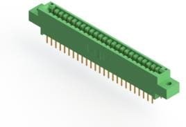 346-050-520-802, Standard Card Edge Connectors 50P .125" x .250" Green
