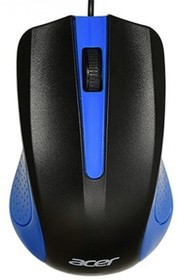 Фото 1/10 ZL.MCEEE.002, Мышь компьютерная Acer OMW011, черный/синий