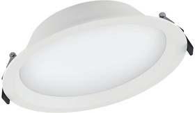 4058075091559, Downlight Luminaire with Driver 215mm 35W 3000K IP44