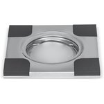 Gauss Светильник Aluminium Gu5.3 1/30 квадрат, хром/черный