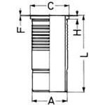 89595110, Гильза цилиндра FKM/FPM WET CYLINDER LINER MAN 128