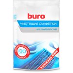 Запасной блок к тубе с чистящими салфетками для поверхностей BURO BU-ZSURFACE ...