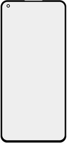 Фото 1/2 Стекло для переклейки Xiaomi Mi 11 lite (черный)