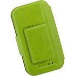 Чехол LP раскладной универсальный для телефонов размер L 120х56мм зеленый, коробка